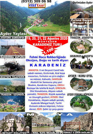 06 ELİF TUR TURİZM SEYAHAT ACENTASI Ankara Altındağ 06 ELİF TUR TURİZM SEYAHAT ACENTASI Ankara Altındağ