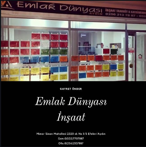 Emlak Dünyası Aydın Aydın Emlak Dünyası Aydın Aydın