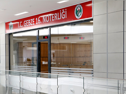 GEBZE 16. NOTERLİĞİ Kocaeli Gebze