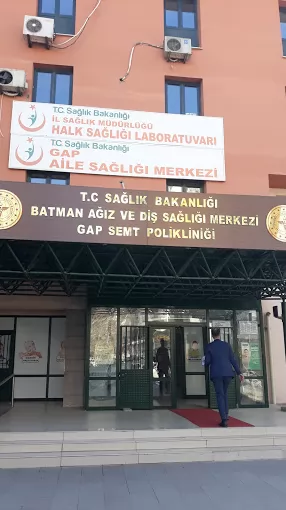 Gap Agiz ve dis sagligi merkezi gap semt poliklinigi Batman Merkez