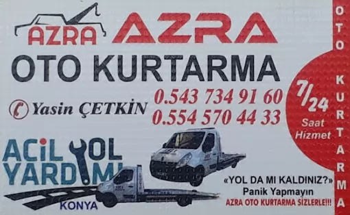 AZRA OTO KURTARMA 7-24 Oto Çekici Kurtarıcı Yol Yardımı Selçuklu Konya Konya Selçuklu