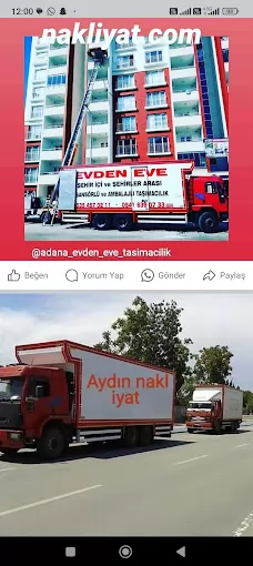 Adana Aydın Ev Den Eve taşımacılık Adana Seyhan