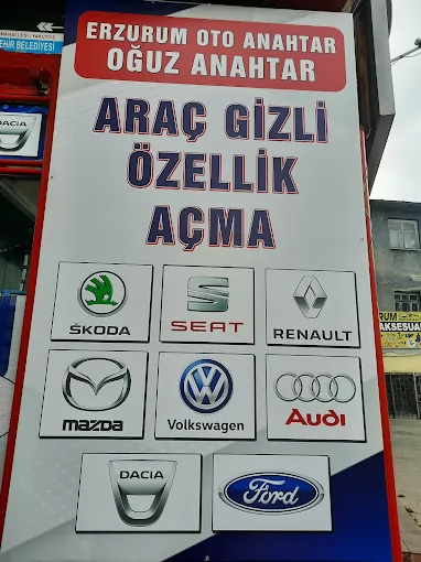 Erzurum OTO ANAHTAR SERVİSİ Oğuz Anahtar, Çilingir Hizmetleri 7/24 Erzurum Yakutiye