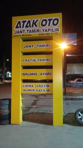 Atak oto jant lastik Sivas Merkez