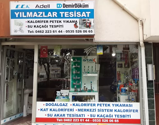 yılmazlar tesisat Trabzon Ortahisar