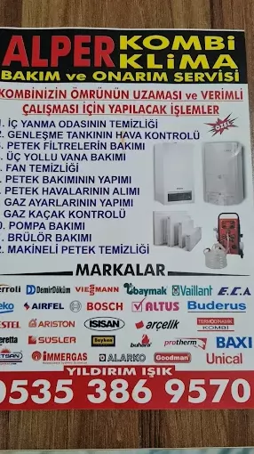 Kombi Klima Servisi Alper teknik İzmir Karabağlar