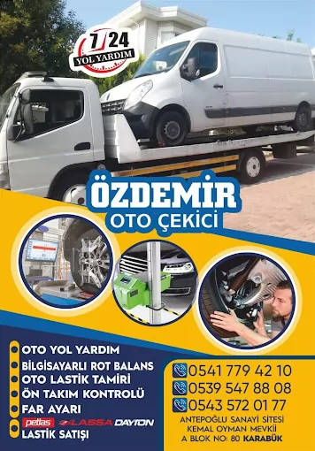 ÖZDEMİR OTO YOL YARDIM VE KURTARMA Karabük Merkez