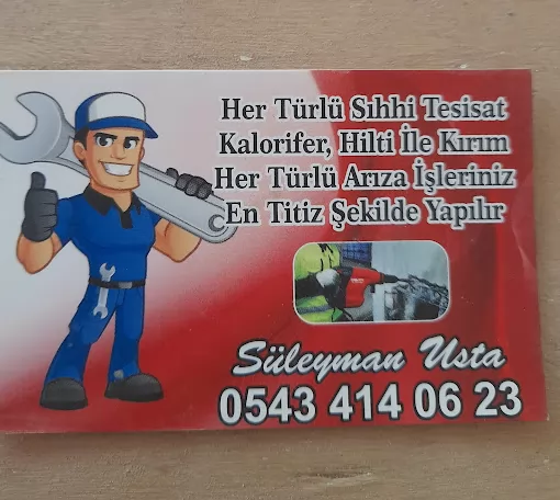 Tesisatci Süleyman Ustam Adıyaman Merkez