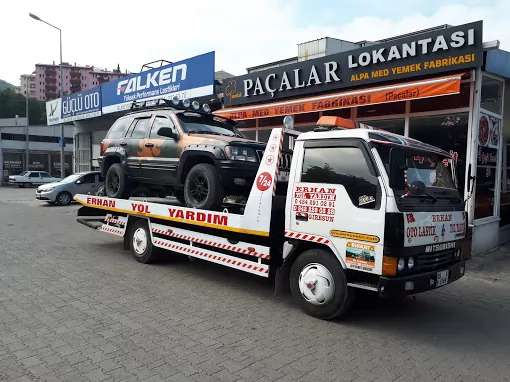 Erhan oto lastik yol yardım Giresun Merkez