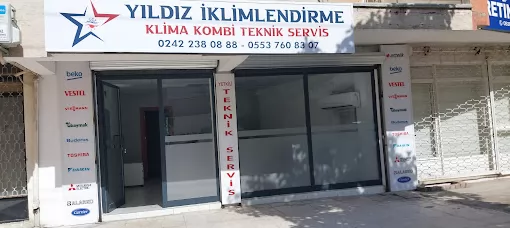 YILDIZ İKLİMLENDİRME KLİMA KOMBİ TEKNİK SERVİS Antalya Muratpaşa