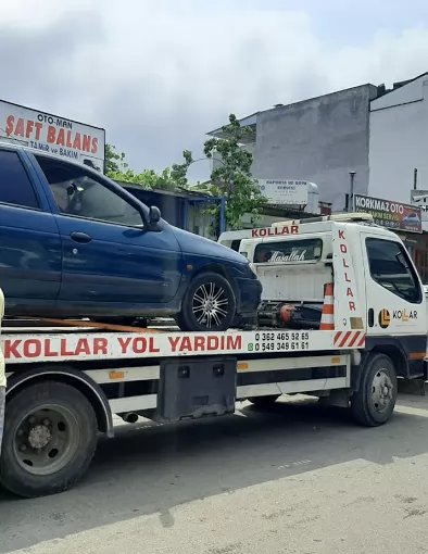 Kollar Oto Çekici Kurtarma Yol Yardım Samsun İlkadım