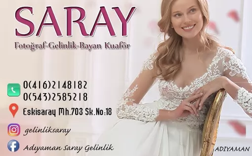 SARAY GELİNLİK FOTOĞRAFÇILIK Adıyaman Merkez