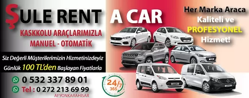 Şule Rent A Car Afyonkarahisar Merkez