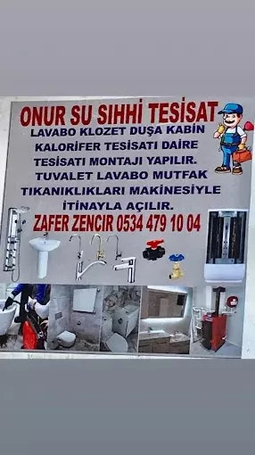 Turhal sucu gider açma Onur su sıhhi tesisat Tokat Turhal