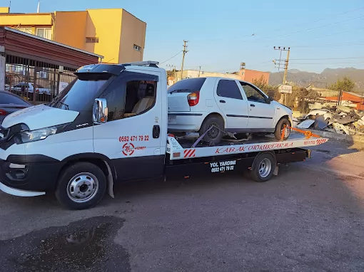 Kabak Oto kurtarma ve yol yardımı Antakya Hatay hizmet farkı 7/24 Hatay Antakya