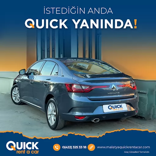 QUICK RENT A CAR I Malatya Oto Kiralama I Kurumsal Oto Kiralama Malatya Yeşilyurt