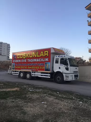 Coşkunlar Evden Eve Taşımacılık Gaziantep Şahinbey