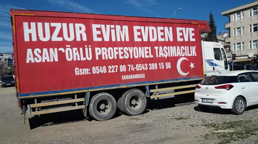 Huzur Evim Evden Eve Taşımacılık Kahramanmaraş Dulkadiroğlu