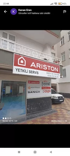 ARİSTON YETKİLİ SERVİSİ & EREN ISI TEKNİK Aksaray Merkez