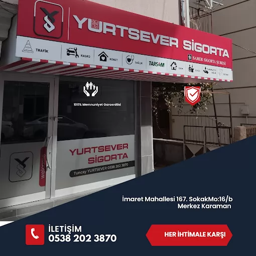 Karaman Yurtsever Sigorta Karaman Merkez