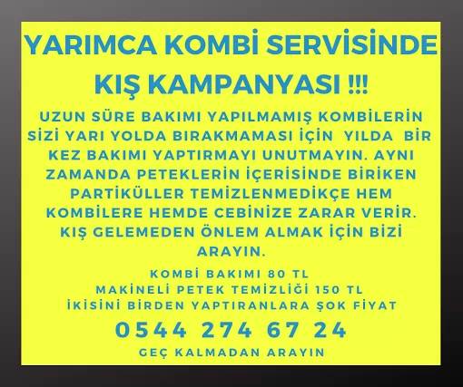 Yarımca Kombi Servisi Kocaeli Körfez