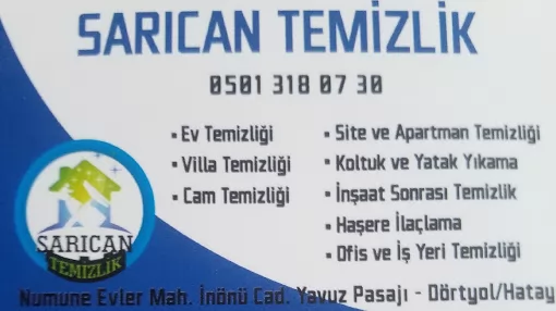 Sarıcan Temizlik-Hatay İnşaat Sonrası Temizlik-Hatay Ev Temizliği-Hatay Ofis Temizliği Hatay Dörtyol