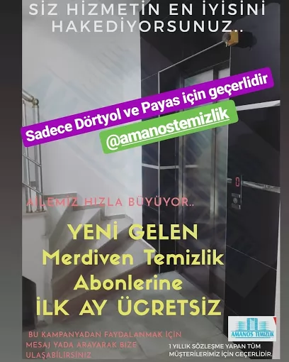 Amanos Temizlik, İskenderun Temizlik Şirketi, Dörtyol Temizlik Şirketi. Hatay Dörtyol