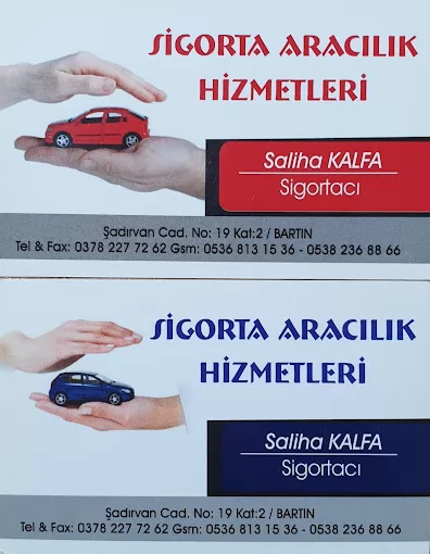 Saliha Kalfa Sigorta Aracılık Hizmetleri Bartın Merkez