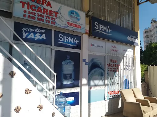 Vefa Ticaret Tüp ve Su Bayi Antalya Muratpaşa