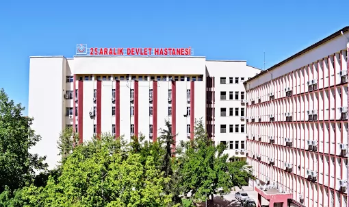 25 Aralık Devlet Hastanesi Gaziantep Şehitkamil