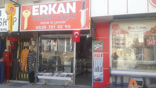 ERKAN ANAHTAR VE BIÇAKÇILIK Kütahya Merkez