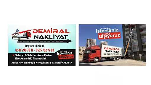 Demiral taşımacılık Malatya Battalgazi