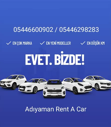 Adıyaman Rent A Car Adıyaman Merkez