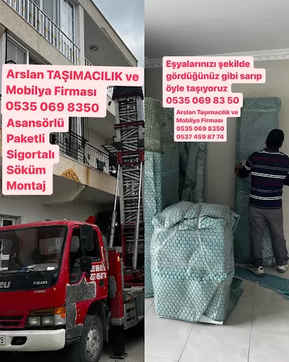 HATAY ASANSÖRLÜ EVDEN EVE TAŞIMACILIK ARSLAN MOBİLYA Hatay Defne