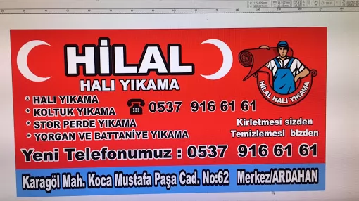 Hilal halıyıkama Ardahan Merkez