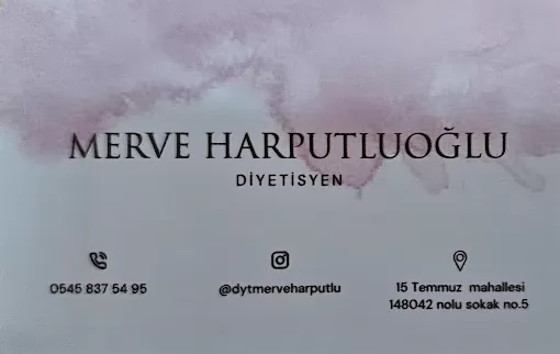 Diyetisyen Merve Harputluoğlu Gaziantep Şehitkamil