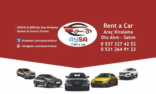 Aysa Rent A Car Oto Kiralama İnşaat Sanayi Tic. Ltd. Şti. Kırklareli Merkez