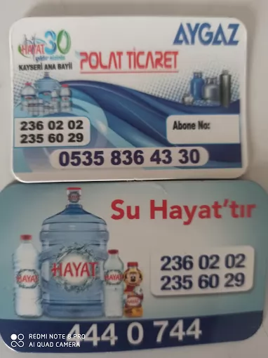 Hayat Su Kayseri Kayseri Kocasinan