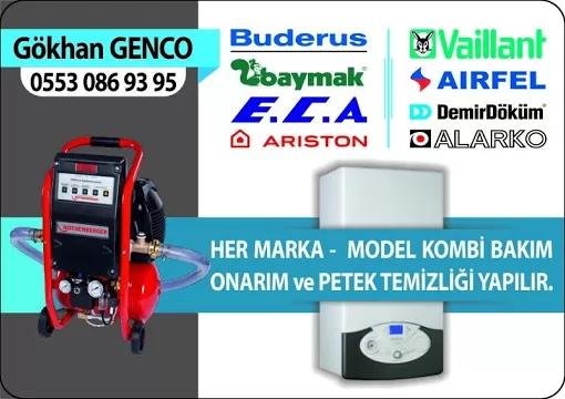 Elazığ Genco Doğalgaz Kombi Arıza,Bakım ve Petek Temizleme Garantili Servis Elazığ Merkez