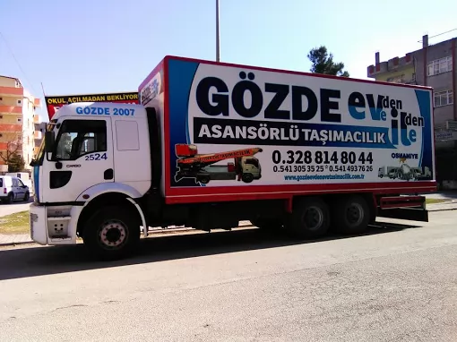 Gözde Evde Eve Taşımacılık Nakliyat Osmaniye Merkez