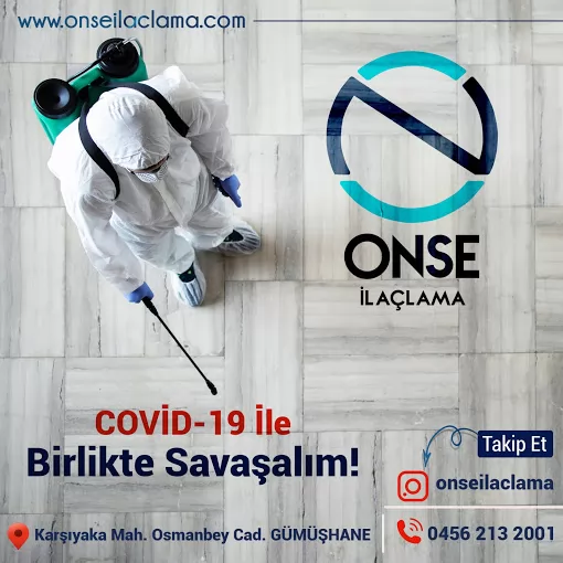 Onse İlaclama Temizlik Çmşr Ve Tic. Ltd. Şti Gümüşhane Merkez