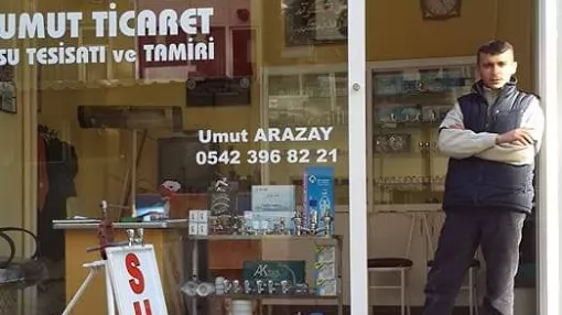 Umut Arazay su tesisatı tesisat tesisatcı tamirci Banyo mutfak tuvalet tıkanıklık kırşehir Kırşehir Merkez