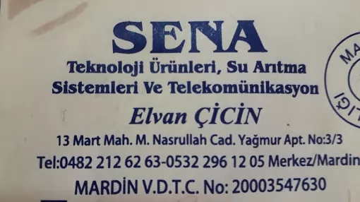 Sena Su Arıtma Mardin Artuklu