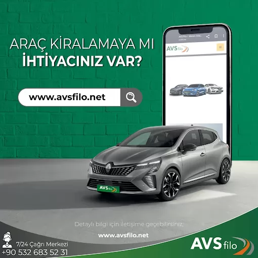 Mersin Araç Kiralama - AVS Filo Rent A Car Mersin Yenişehir