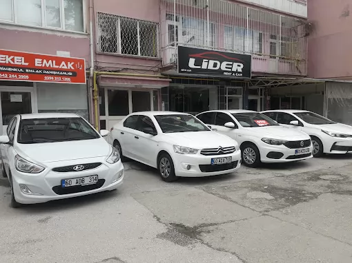 Lider Oto Kiralama Tokat Merkez