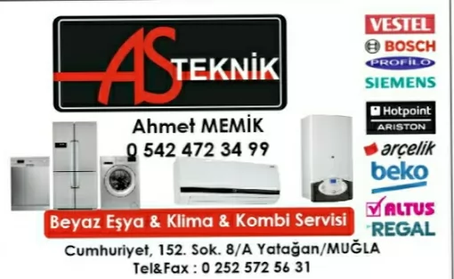 As Teknik Isıtma Ve Soğutma E.C.A-LG-SİMFER-ELECTROLUX-WARMHAUS-SİLVERLİNE-COPA YETKİLİ SERVİSİ Muğla Yatağan