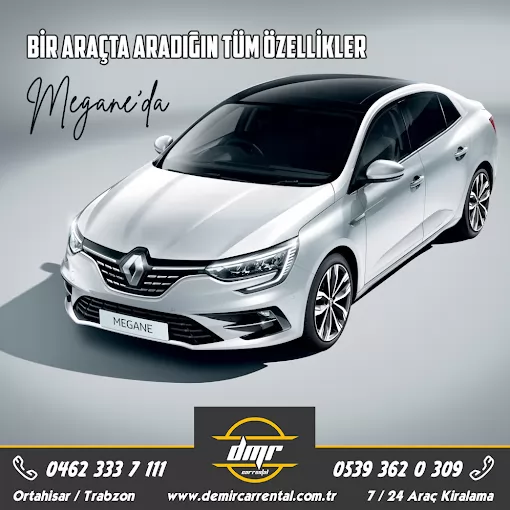 Dmr Plus Car Rental - Trabzon Araç Kiralama وكالة تاجير سيارات Trabzon Ortahisar