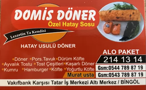 Domis Döner Bingöl Merkez