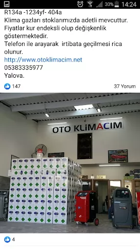 Oto klimacım Yalova Yalova Merkez