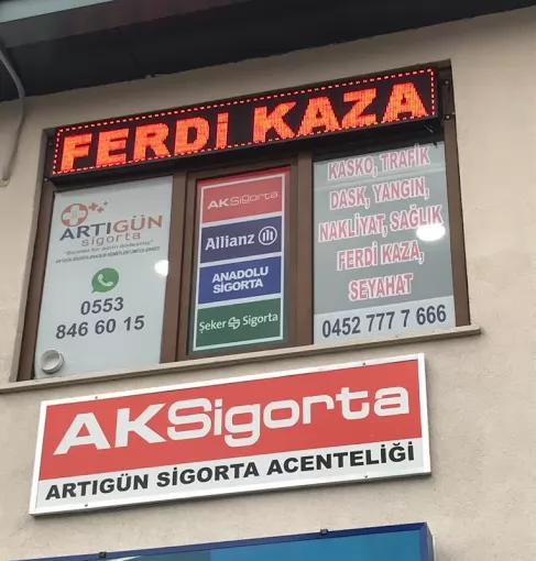 Artıgün Sigorta Aracılık Hizmetleri Limited Şirketi Ordu Altınordu